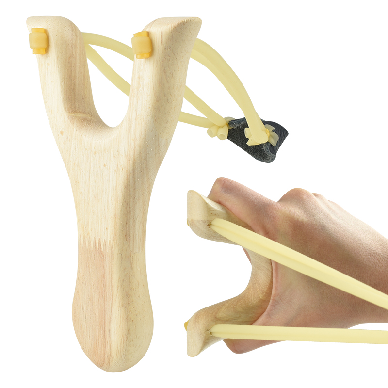 Outdoor Hunting Launcher - Tradizionale Tirachinas in legno Set di