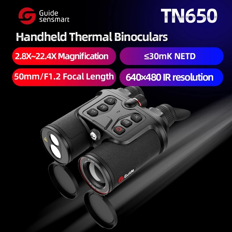 Outdoor Hunting Guide - Binocolo Termico per Visione Notturna TN650