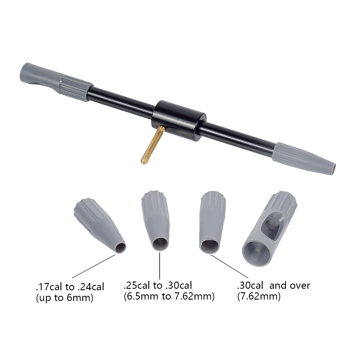 Outdoor Hunting Guide - 8 pezzi.17Cal.22Cal.30Cal guida universale per foro