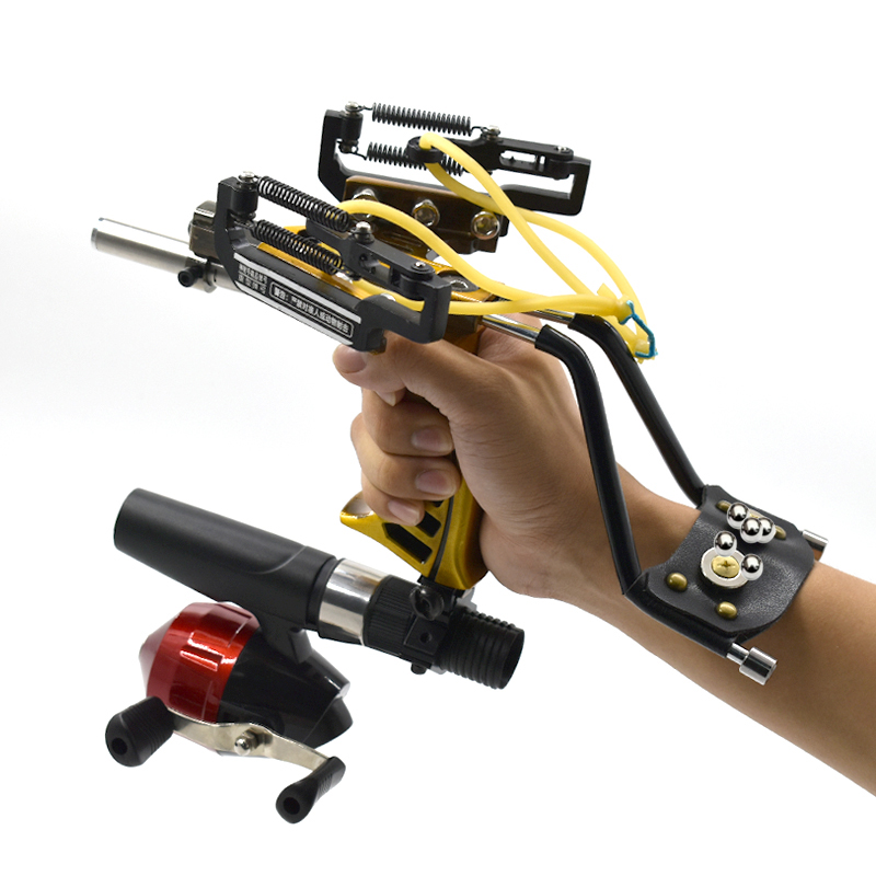 Fionda in metallo manuale aggi - Outdoor Hunting Launcher recensione e prezzo