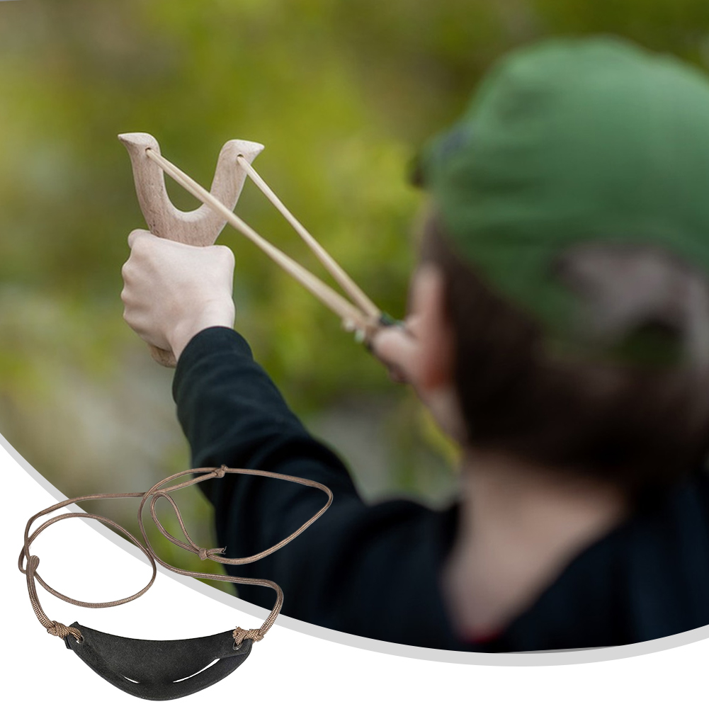 Fionda da pastore in pelle fat - Outdoor Hunting Launcher recensione e prezzo