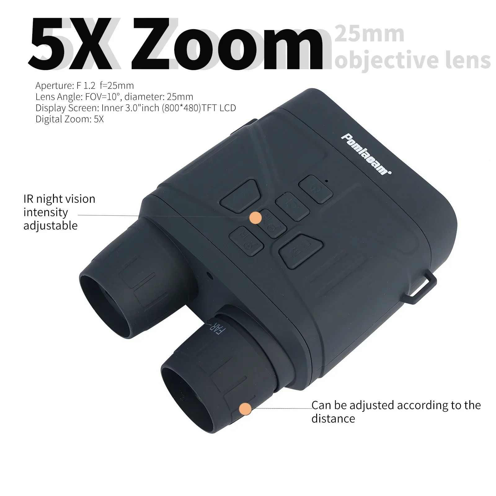 Visione notturna binoculare a  - Outdoor Hunting Digital Night Vision recensione e prezzo