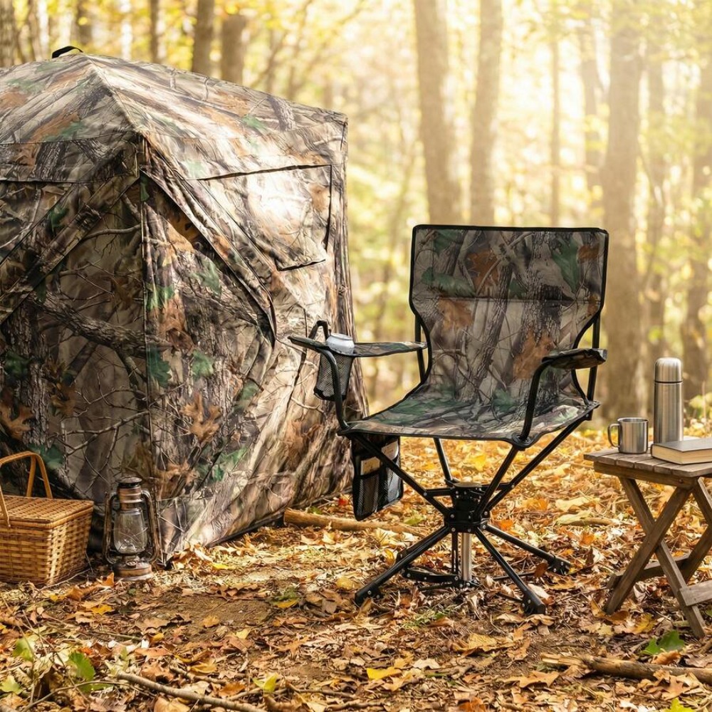 Sedia da caccia girevole a 360 - Hunting And Fishing Outdoor Chairs recensione e prezzo