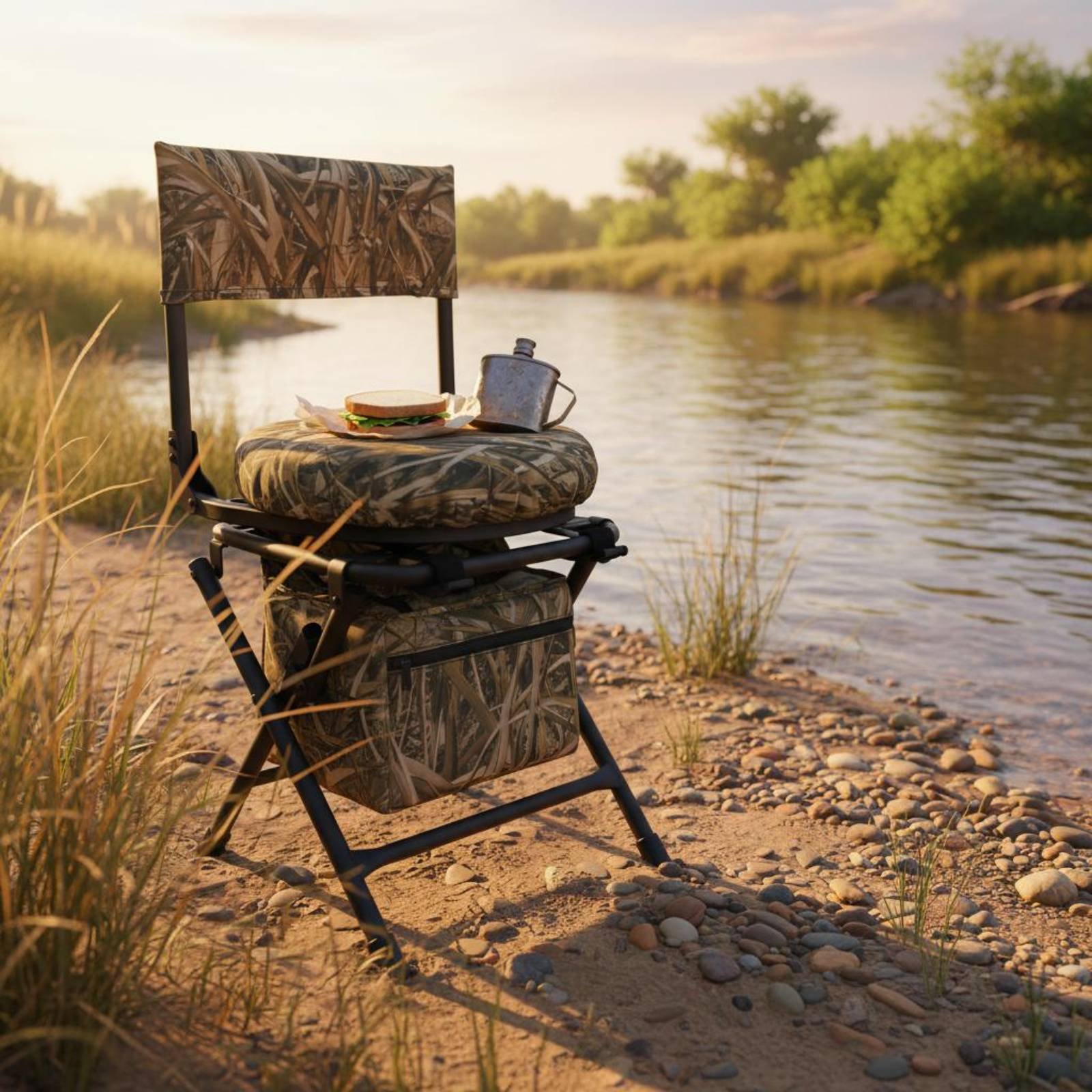 Sedia da Pesca Pieghevole, Sga - Hunting And Fishing Outdoor Chairs recensione e prezzo