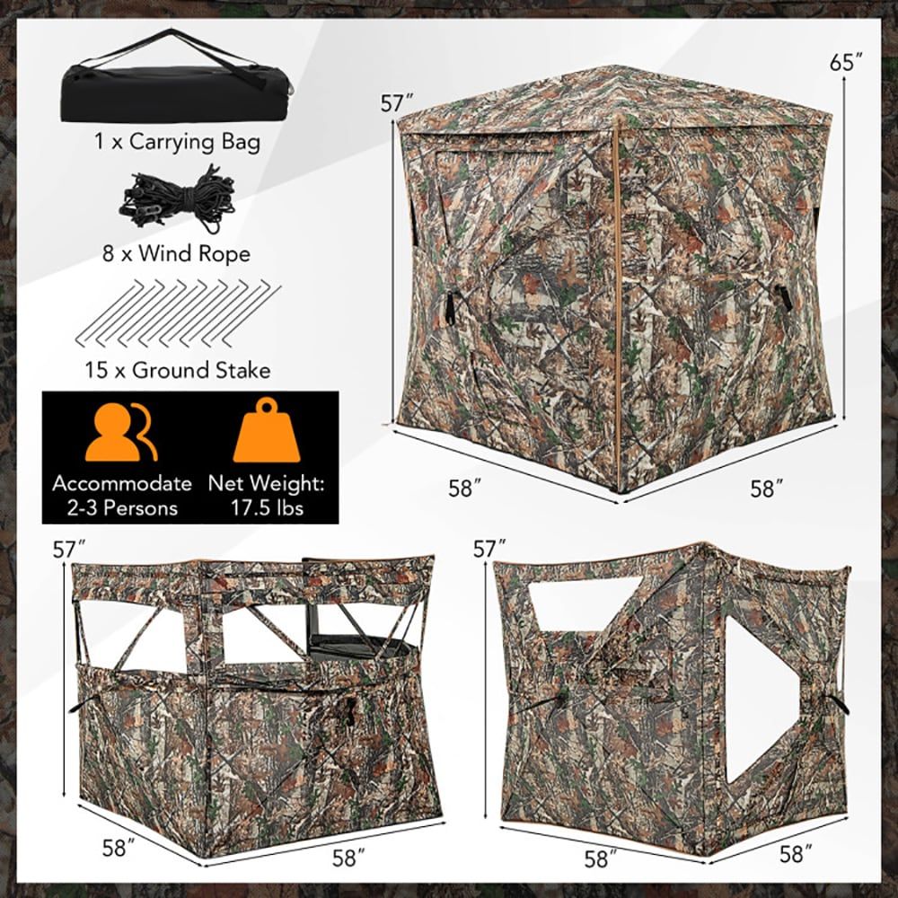 Capanno da Caccia Smontabile 5 - Hunting Outdoors recensione e prezzo