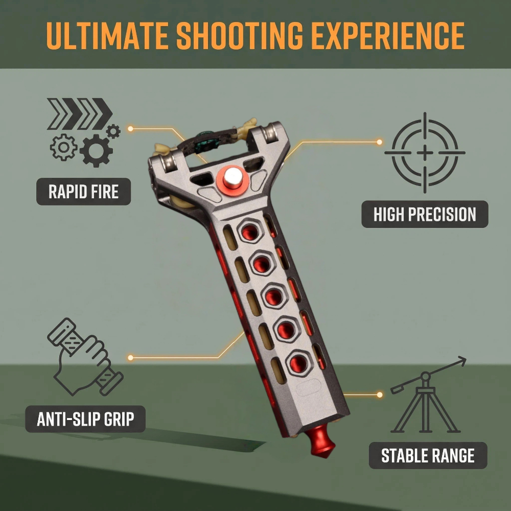 Fionda a caricamento automatic - Outdoor Hunting Launcher recensione e prezzo