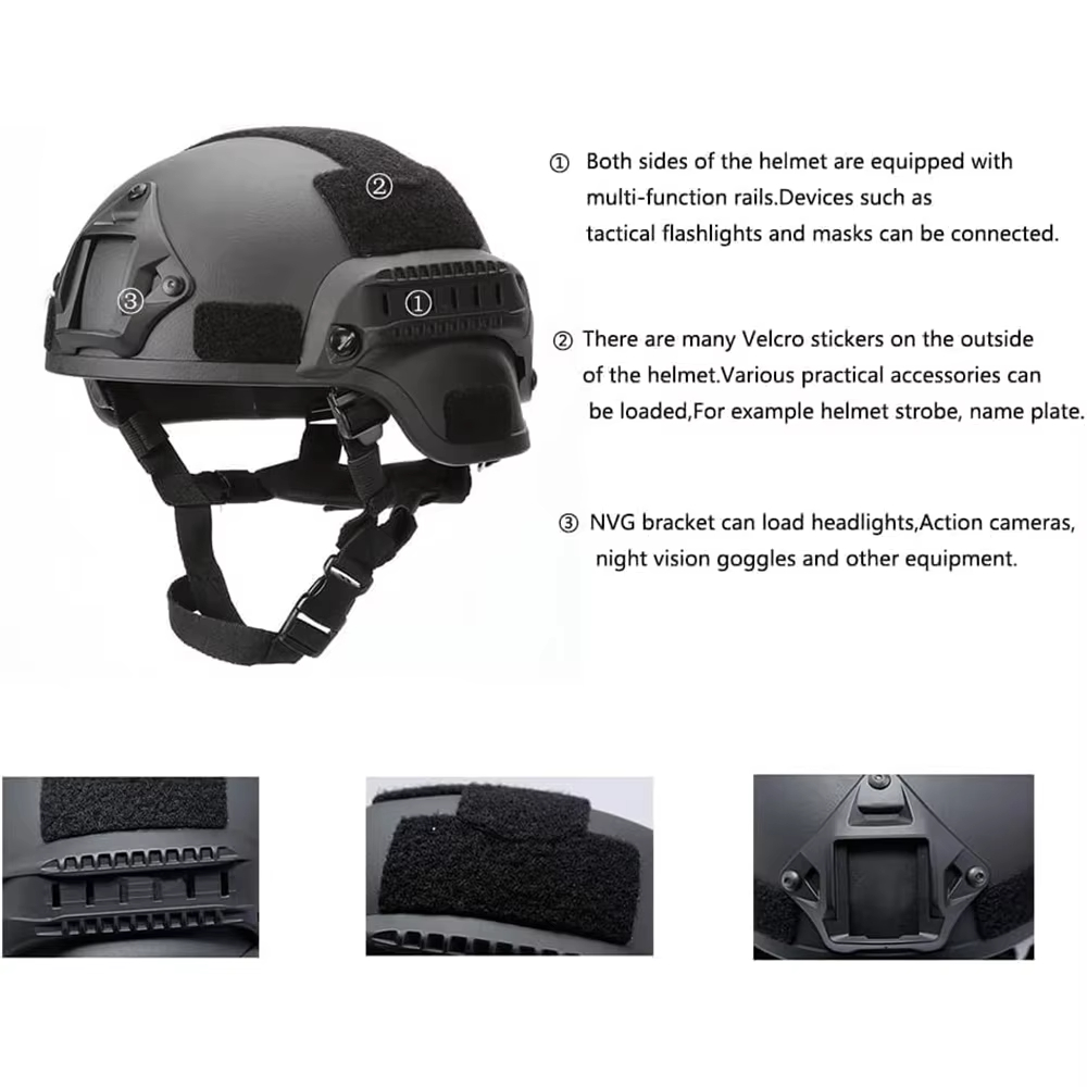 Set Casco MICH Airsoft e Masch - Outdoor Hunting Guide recensione e prezzo