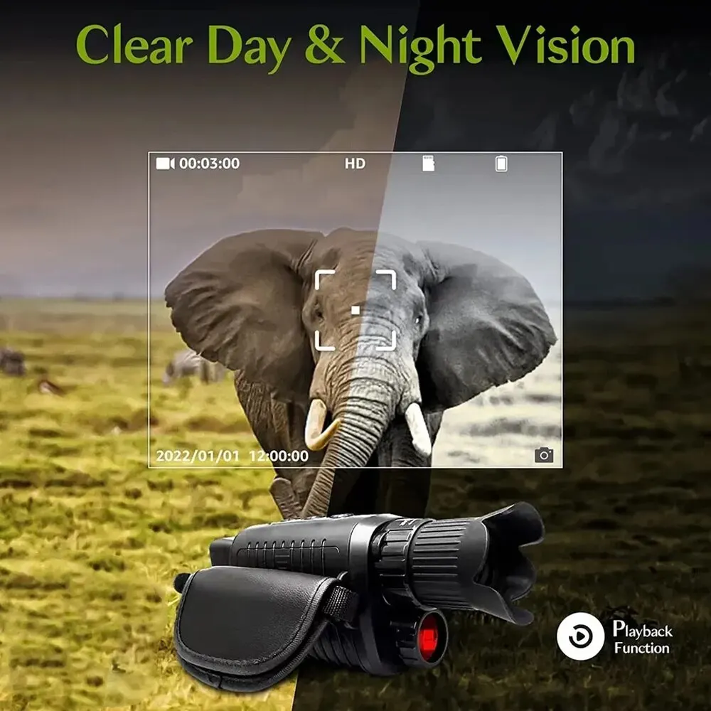 Dispositivo di visione notturn - Outdoor Hunting Digital Night Vision recensione e prezzo