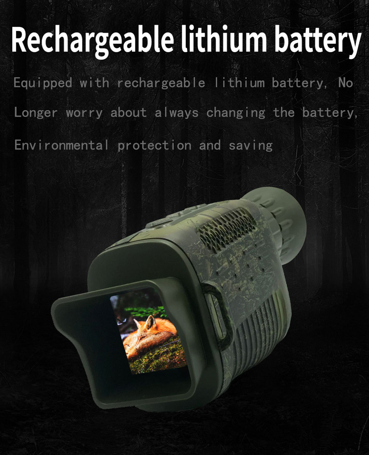 Termocamera da campeggio non t - Outdoor Hunting Digital Night Vision recensione e prezzo