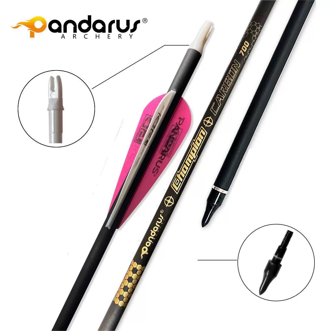 Frecce in Carbonio Puro Pandar - Arrow Carbon Shaft recensione e prezzo