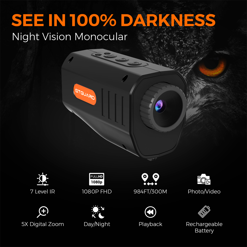 GTGUARD N3 Monocolo per Vision - Outdoor Hunting Digital Night Vision recensione e prezzo