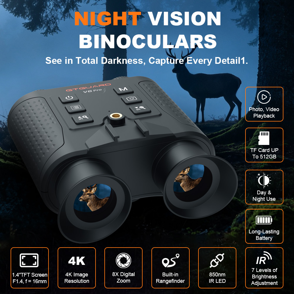 Binocolo con Visione Notturna  - Outdoor Hunting Digital Night Vision recensione e prezzo